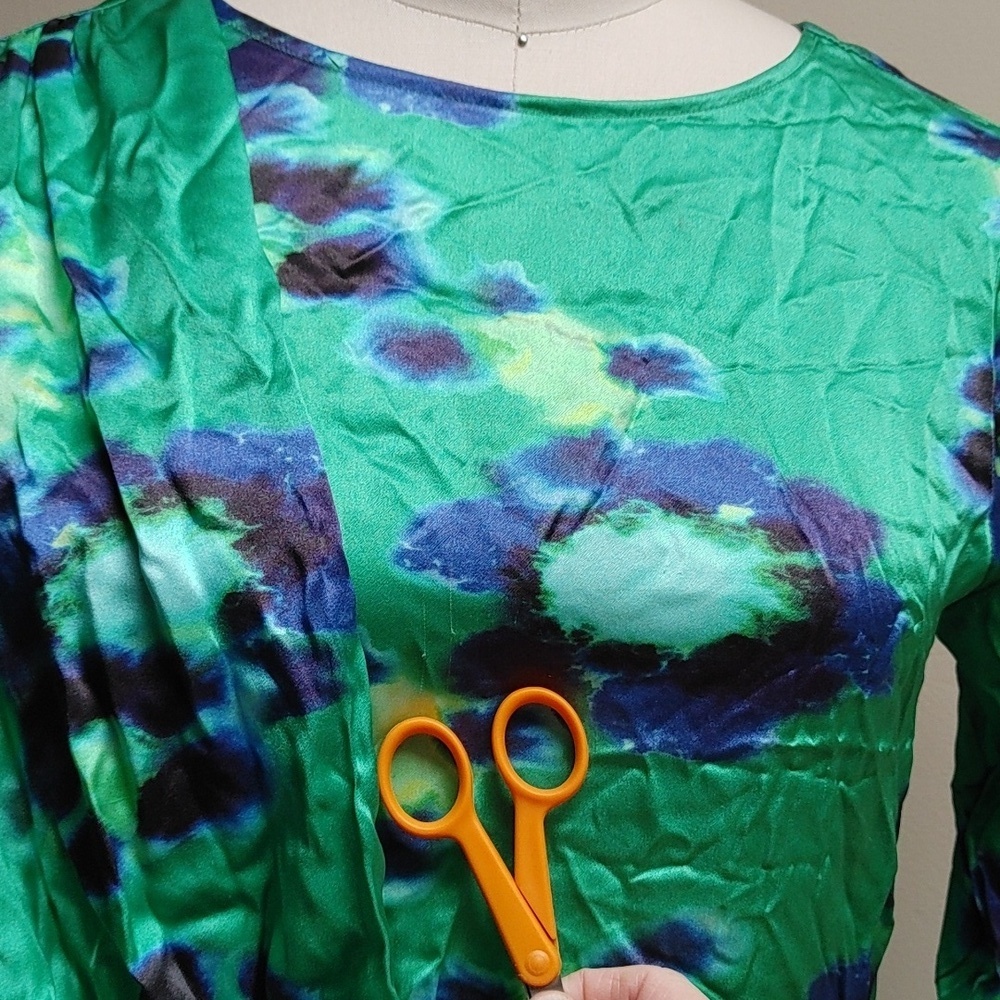 Will and Fame Sampled out Silk Dress Sz S - Picture 7 of 16